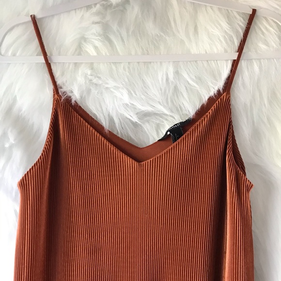 Rue21 Spaghetti Strap Orange Long Top - Picture 4 of 6